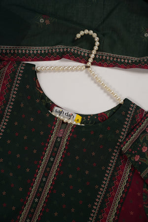 Rozi  - Exclusive Lawn  Outfit with Dupatta - Ready to Wear SD427