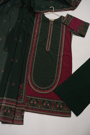 Rozi  - Exclusive Lawn  Outfit with Dupatta - Ready to Wear SD427