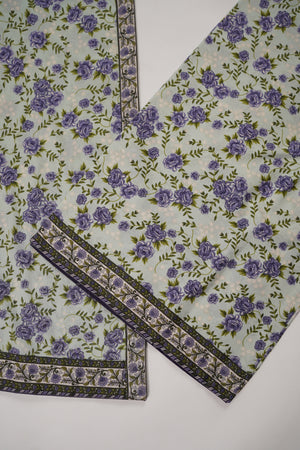 Rozi  - Exclusive Lawn  Outfit with Dupatta - Ready to Wear SD410