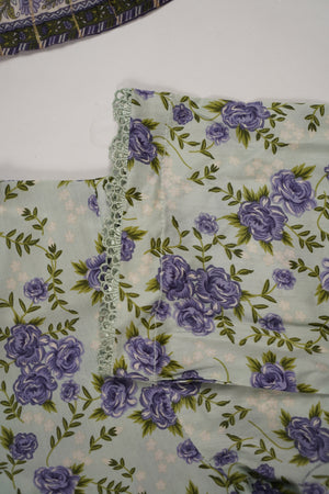 Rozi  - Exclusive Lawn  Outfit with Dupatta - Ready to Wear SD410