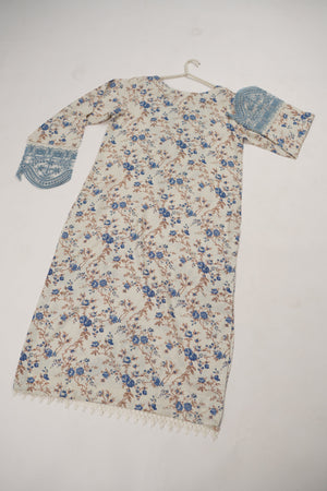 Rozi - Exclusive Karandi Outfit with Shawl - Ready to Wear -MC253 - Eid Volume 2