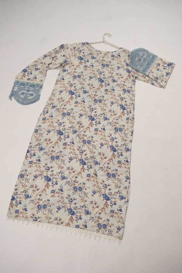 Rozi - Exclusive Karandi Outfit with Shawl - Ready to Wear -MC253 - Eid Volume 2