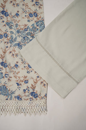 Rozi - Exclusive Karandi Outfit with Shawl - Ready to Wear -MC253 - Eid Volume 2