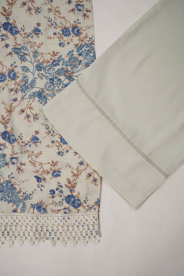 Rozi - Exclusive Karandi Outfit with Shawl - Ready to Wear -MC253 - Eid Volume 2