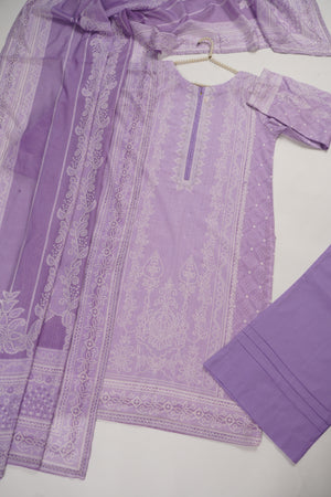 Rozi  - Exclusive Lawn  Outfit with Dupatta - Ready to Wear SD434