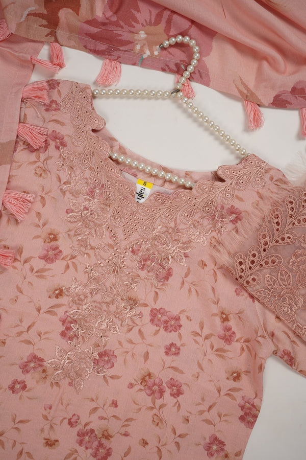 Rozi - Exclusive Karandi Outfit with Shawl - Ready to Wear -MC252 - Eid Volume 2