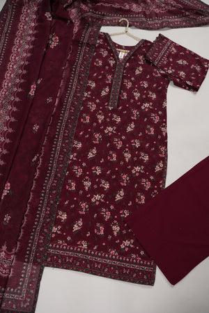Rozi  - Exclusive Lawn  Outfit with Dupatta - Ready to Wear SD433