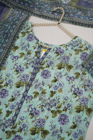 Rozi  - Exclusive Lawn  Outfit with Dupatta - Ready to Wear SD430