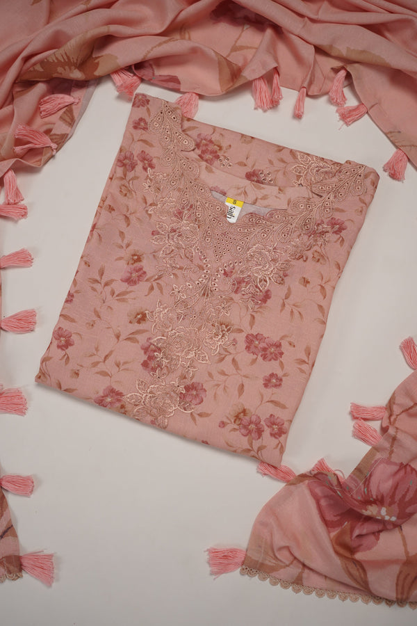 Rozi - Exclusive Karandi Outfit with Shawl - Ready to Wear -MC252 - Eid Volume 2