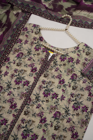 Rozi  - Exclusive Lawn  Outfit with Dupatta - Ready to Wear SD435