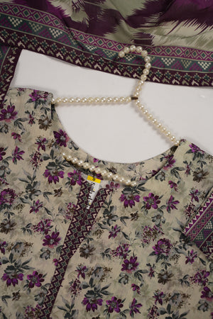 Rozi  - Exclusive Lawn  Outfit with Dupatta - Ready to Wear SD435