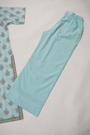 Rozi  - Exclusive Lawn  Outfit with Dupatta - Ready to Wear SD412