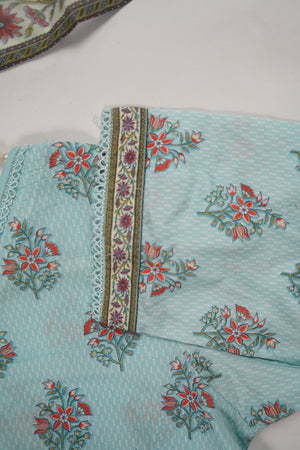 Rozi  - Exclusive Lawn  Outfit with Dupatta - Ready to Wear SD412