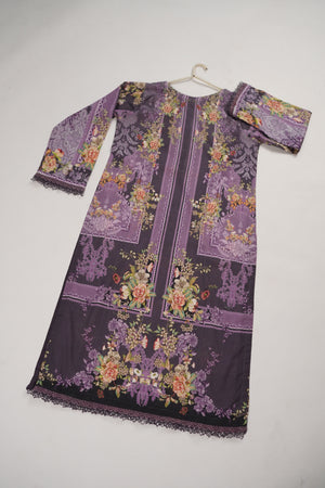 Rozi  - Exclusive Lawn  Outfit with Dupatta - Ready to Wear - SD396
