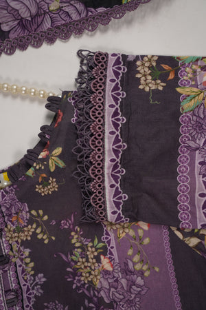 Rozi  - Exclusive Lawn  Outfit with Dupatta - Ready to Wear - SD396