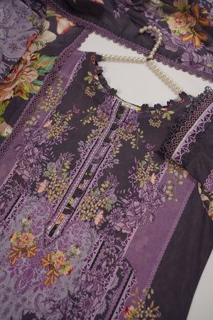 Rozi  - Exclusive Lawn  Outfit with Dupatta - Ready to Wear - SD396
