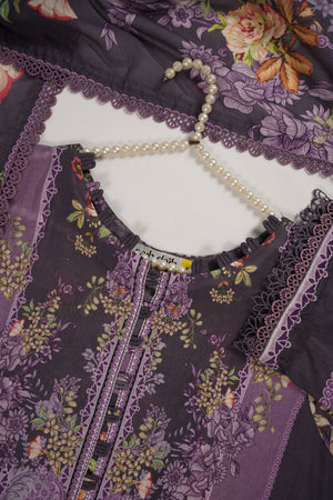Rozi  - Exclusive Lawn  Outfit with Dupatta - Ready to Wear - SD396