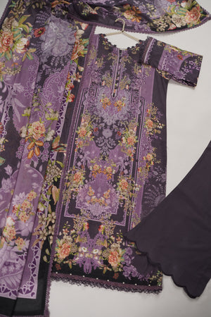 Rozi  - Exclusive Lawn  Outfit with Dupatta - Ready to Wear - SD396
