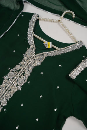 Khaas - Luxury Chiffon  Outfit - Hand Work - Ready to Wear MC259 - Eid Volume 4