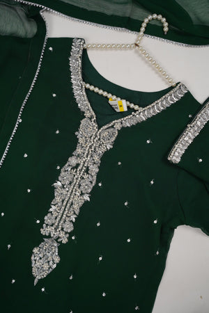 Khaas - Luxury Chiffon  Outfit - Hand Work - Ready to Wear MC259 - Eid Volume 4