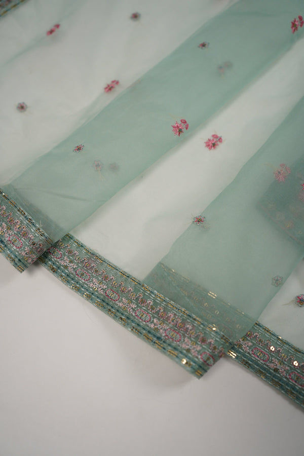 Tehwar - Luxury Organza Outfit with Organza Dupatta - Ready to Wear MC257 - Eid Volume 1