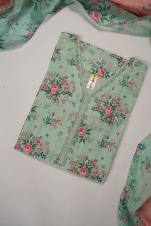 Rozi  - Exclusive Lawn  Outfit with Dupatta - Ready to Wear SD429