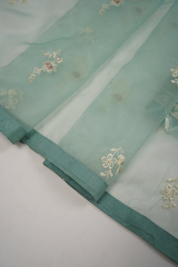 Tehwar - Luxury Organza Outfit with Organza Dupatta - Ready to Wear MC255 - Eid Volume 1