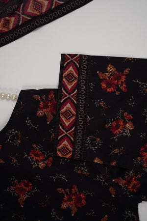 Rozi  - Exclusive Lawn  Outfit with Dupatta - Ready to Wear SD505