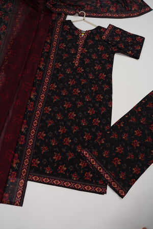 Rozi  - Exclusive Lawn  Outfit with Dupatta - Ready to Wear SD505