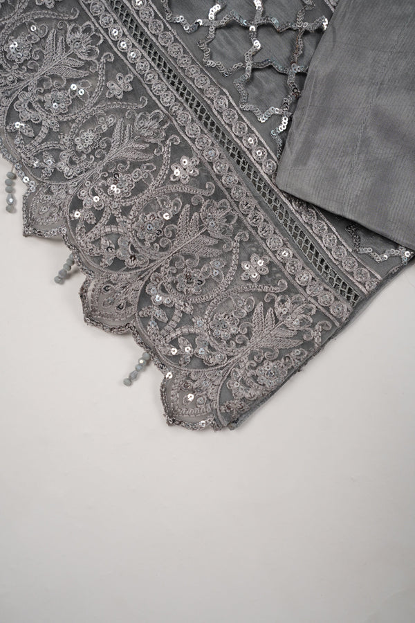 Tehwar - Luxury Organza Outfit with Organza Dupatta - Ready to Wear MC256 - Eid Volume 1