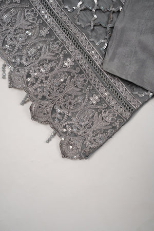 Tehwar - Luxury Organza Outfit with Organza Dupatta - Ready to Wear MC256 - Eid Volume 1
