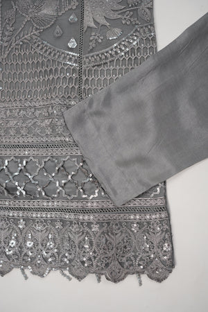Tehwar - Luxury Organza Outfit with Organza Dupatta - Ready to Wear MC256 - Eid Volume 1