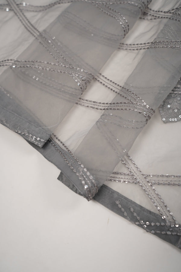 Tehwar - Luxury Organza Outfit with Organza Dupatta - Ready to Wear MC256 - Eid Volume 1