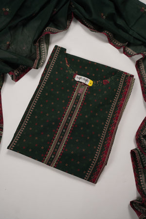 Rozi  - Exclusive Lawn  Outfit with Dupatta - Ready to Wear SD427