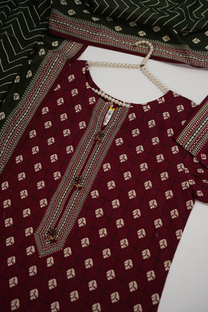 Rozi  - Exclusive Lawn  Outfit with Dupatta - Ready to Wear SD510