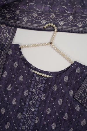 Rozi  - Exclusive Lawn  Outfit with Dupatta - Ready to Wear SD507