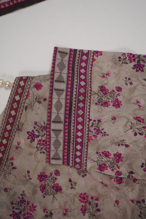 Rozi  - Exclusive Lawn  Outfit with Dupatta - Ready to Wear SD506