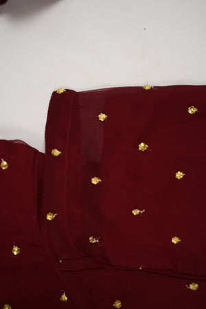 Husan e Jahan - Chiffon Outfit with Gharara - Ready to Wear SD441