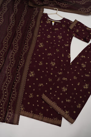 Rozi  - Exclusive Lawn  Outfit with Dupatta - Ready to Wear SD509