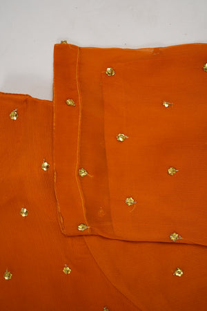 Husan e Jahan - Chiffon Outfit with Gharara - Ready to Wear SD448