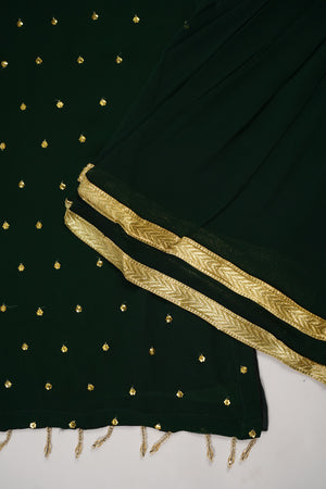 Husan e Jahan - Chiffon Outfit with Gharara - Ready to Wear SD440