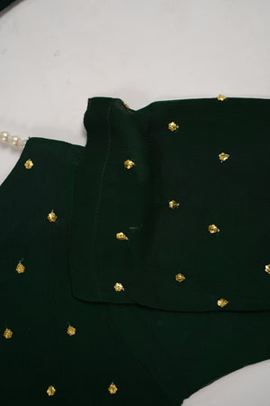 Husan e Jahan - Chiffon Outfit with Gharara - Ready to Wear SD440