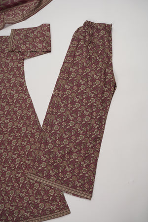Rozi  - Exclusive Lawn  Outfit with Dupatta - Ready to Wear SD515