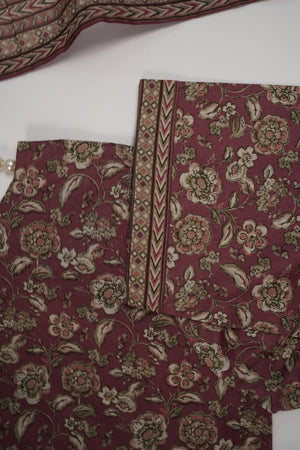 Rozi  - Exclusive Lawn  Outfit with Dupatta - Ready to Wear SD515