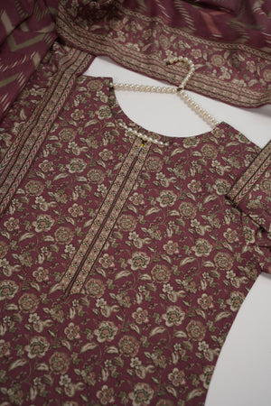 Rozi  - Exclusive Lawn  Outfit with Dupatta - Ready to Wear SD515