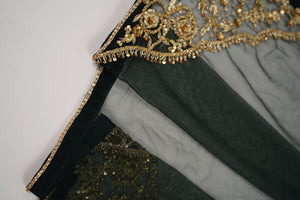 BeSpoke Pre Order - Khaas - Raw Silk Outfit with Net Dupatta - Ready to Wear - SD523