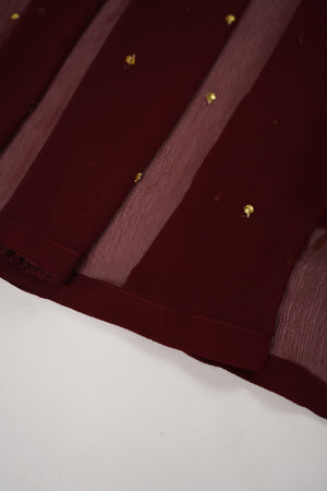 Husan e Jahan - Chiffon Outfit with Gharara - Ready to Wear SD445