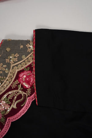 Rozi  - Exclusive Linen  Outfit with Dupatta - Ready to Wear SD517