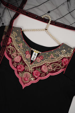 Rozi  - Exclusive Linen  Outfit with Dupatta - Ready to Wear SD517