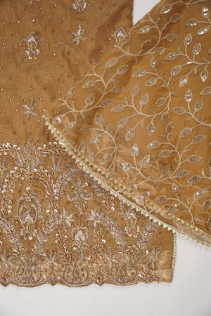 Khaas - Luxury Organza Outfit with chiffon  Dupatta - Ready to Wear SD481